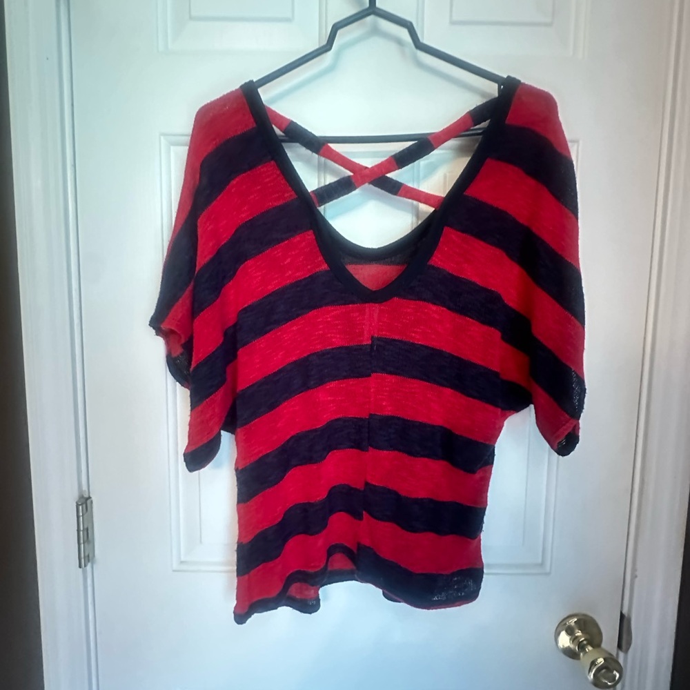 Francesca’s striped sweater